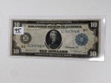 $10 1914 Federal Reserve Note FR 894 Philadelphia PA F