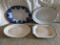 4 China Serving Platters