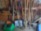 Long-Handled Tools, Sprinkler, Pruners, Pick Axe, Hand Scythe