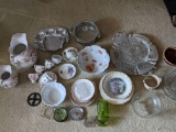 China, Glassware & Metalware Grouping