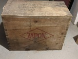 Early ZAPON Wooden Shipping Crate