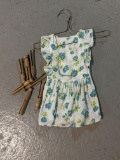 Pinafore Clothespin Holder