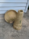 Concrete Bird Bath