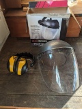 Deluxe Face Shield and Hearing Protection
