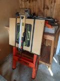 Hirsh Folding Saw Table and Contents of Work Bench