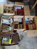 Large Grouping of books-6 Boxes