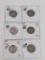 Buffalo Nickels (2) 1913 TI, 13 TII, 15, (2) 31S VG-XF