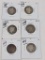 Barber Quarters (4) 1892, 92O, 92S AG-G