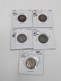Liberty Nickels (4) 1883, 84 G-VF