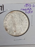 Barber Half 1893S Marked Copy, Good Filler Coin