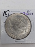 Morgan 1895 Marked Copy, Good Filler Coin