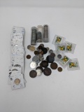 Liberty Nickels (60 Pcs.) Some Green Corrosion, Misc. U.S. & Foreign Coins (50 Pcs.) Some Damaged