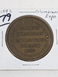 1893 Columbian Expo Medal