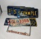 License Plates and Novelty Plates