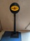 Handcrafted Lollipop Sign with Pennzoil and Mobiloil Decals, 39.5