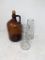 Bottles including 2 Reproduction Oil Bottles