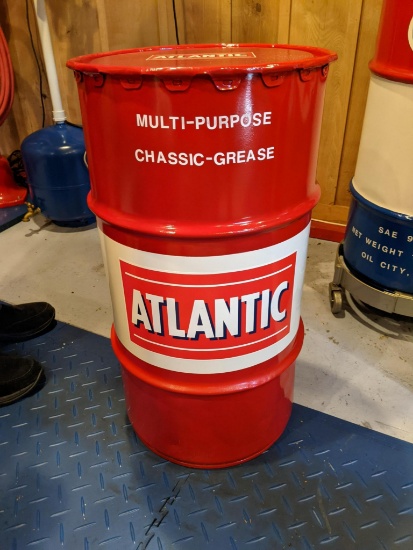 Grease Barrel, Nicely repainted with Added Atlantic Decal