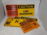 Work Place Signs: Metal, Plastic & Magnetic