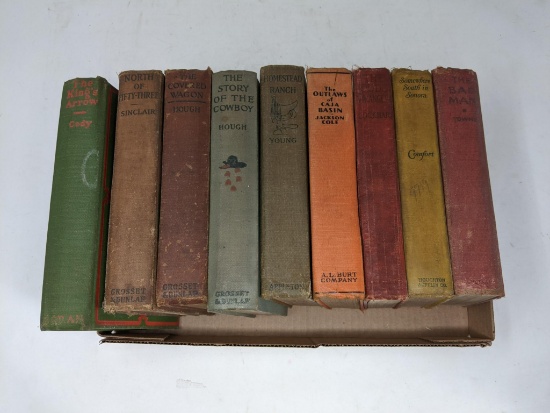 9 Ficton Books- Cowboy and/or Ranch Related