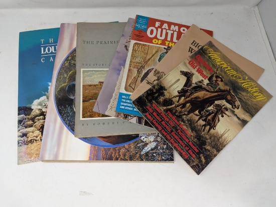 Calendars, Western Magazines and Booklets