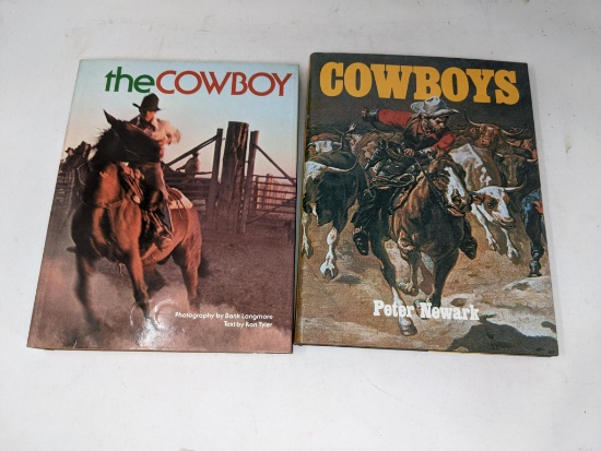 2 Books "The Cowboy" and "Cowboys"