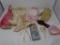 Stuffed Teddy Bear, Bunny Baby, Baby Brush, Wishbone, Crocheted Baby Clothes, Embroidered Bibs