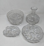 4 Pieces of Glassware