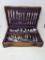Rogers Bros. Flatware Service in Wooden Chest