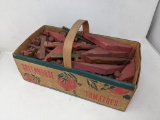 Cardboard Caddy with Lincoln Logs