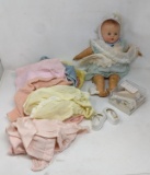 Crying Doll, Doll Clothes & Shoes Lot