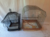 2 Bird Cages and One Stand