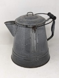 Gray Agate Coffee Pot