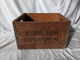 Bechtel Dairy, Royersford PA Crate