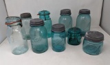 Canning Jars- Some with Wire Lids, Some with Zinc