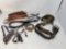 Various Belts & Straps, Including Repro 1851 model Sword Belt with Eagle Buckle