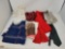 2 Repro Infantry Officer's Sashes & Other Miscellaneous Textile Items