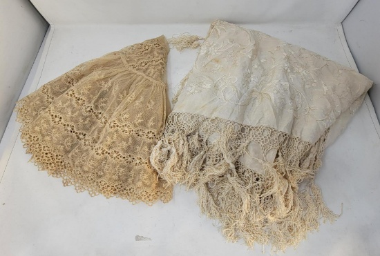 Lace Collar and Piano Scarf