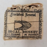 Packet of Musket Powder