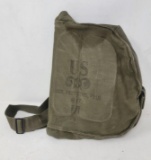 US Canvas 1960's Gas Mask Bag 
