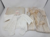 Christening Gown and Other Baby Clothing