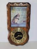 Beauti-Vue Clock with Fish Scene