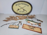 Fishing Related Wall Hangings, Plaque