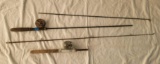 2 Baitcasting Rod & Reel Combos, Both AS IS