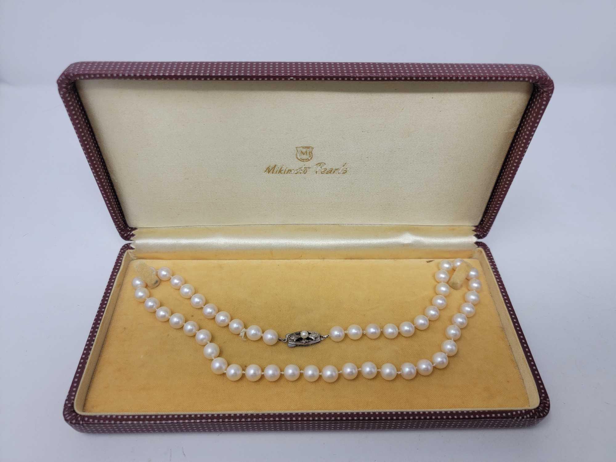 Pearl Necklace Chanel Jewellery K. Mikimoto & Co., necklace