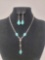 Sterling a& Turquoise Southwestern Set