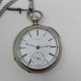 Rockford Watch Co, Illinois, Key Wind Pocket Watch