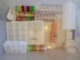 Large uantity of Plastic Containers for Beads & Other Jewerly Parts