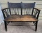 Oak Double Chair/Bench. NO SHIPPING, PICK UP ONLY