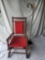 Platform Rocker and Floor Lamp. NO SHIPPING, PICK UP ONLY