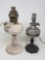 Two Pedestal Lamps. NO SHIPPING, PICK UP ONLY